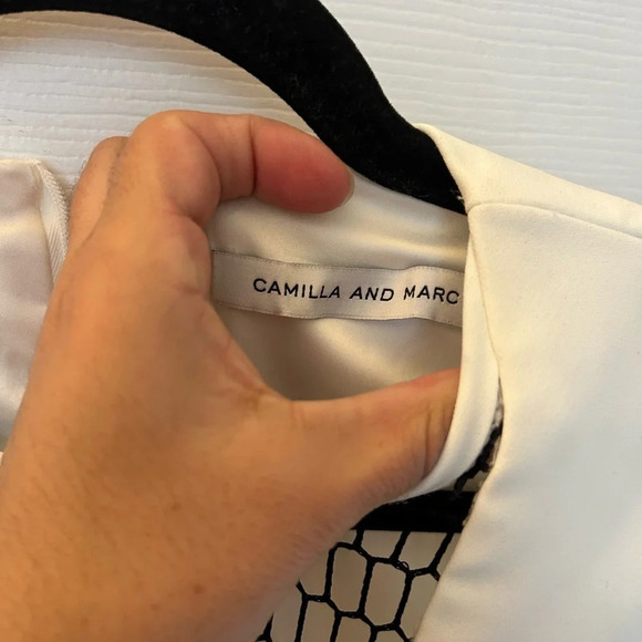 Camilla & Marc white midi dress - Picture 4 of 5